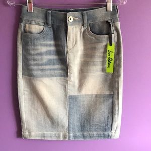 NWT Sam Edelman boho skirt in denim
